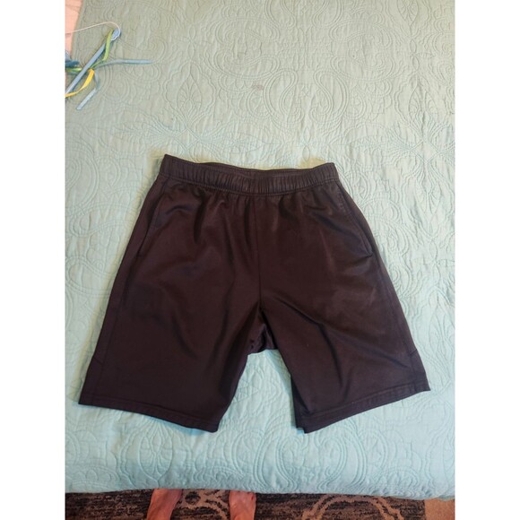 Tek Gear Mens Med. Activewear Black tie Pocket Polyest Micro Mesh Training short - Picture 1 of 9